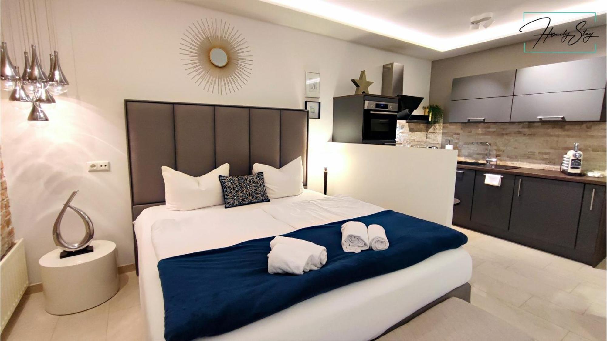 Homely P1 - Elegant Self-check-in Studio-apartment In With Kitchen And Washing Machine * Monaco di Baviera