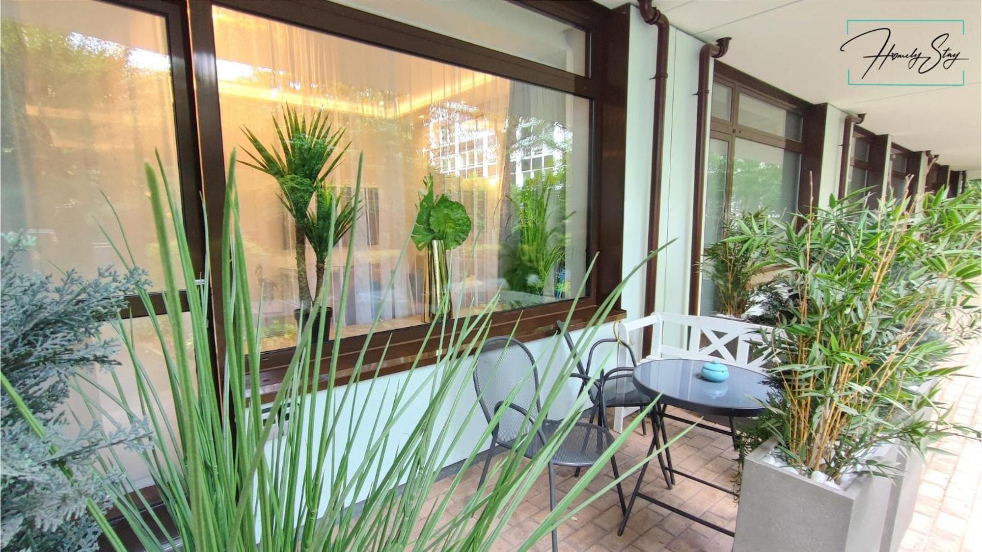 Homely P1 - Elegant Self-check-in Studio-apartment In With Kitchen And Washing Machine Monaco di Baviera